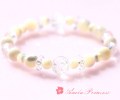 縁結び結婚、薔薇【パール】パワーストーンブレスレット