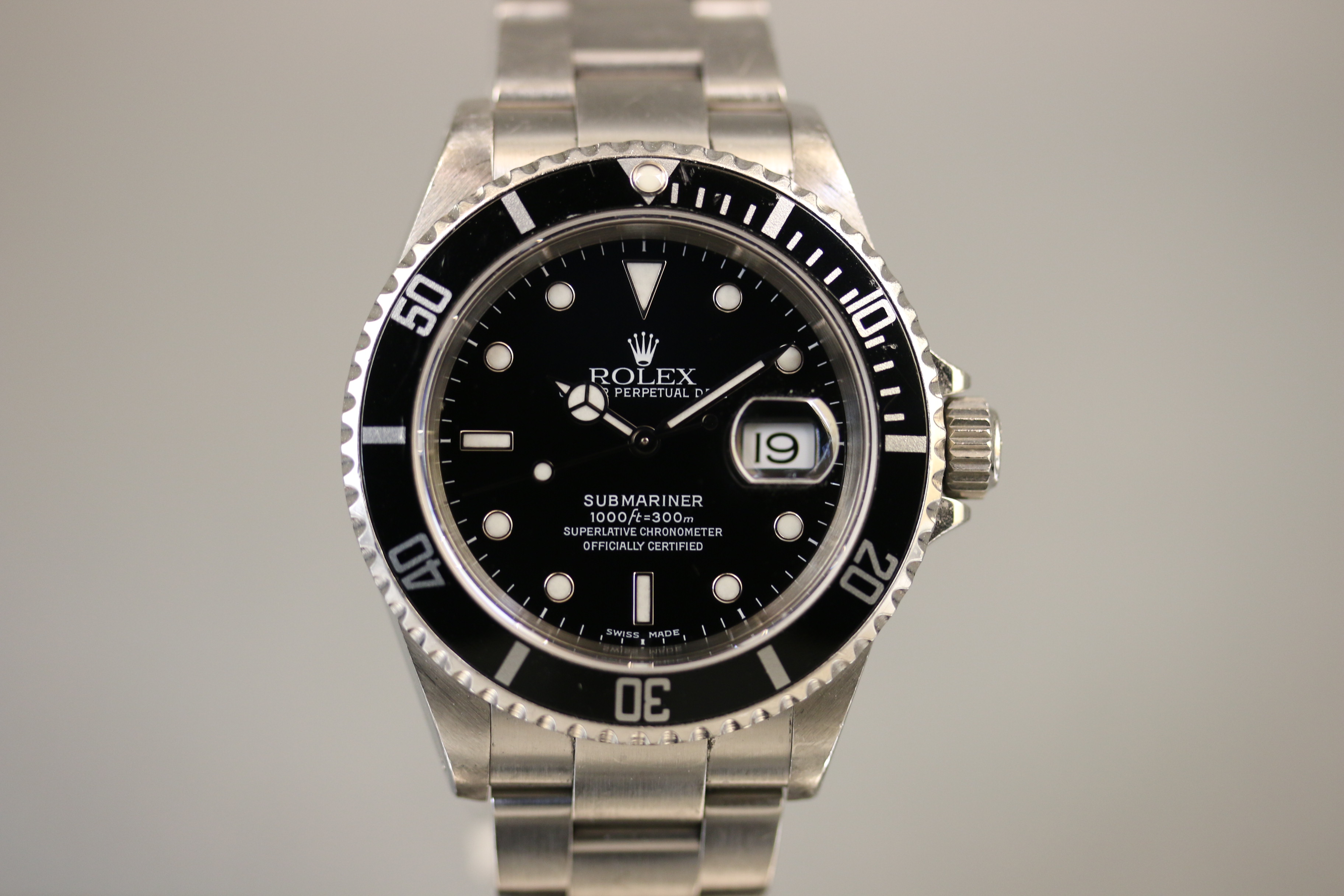 サブマリーナデイト　16610  Y番