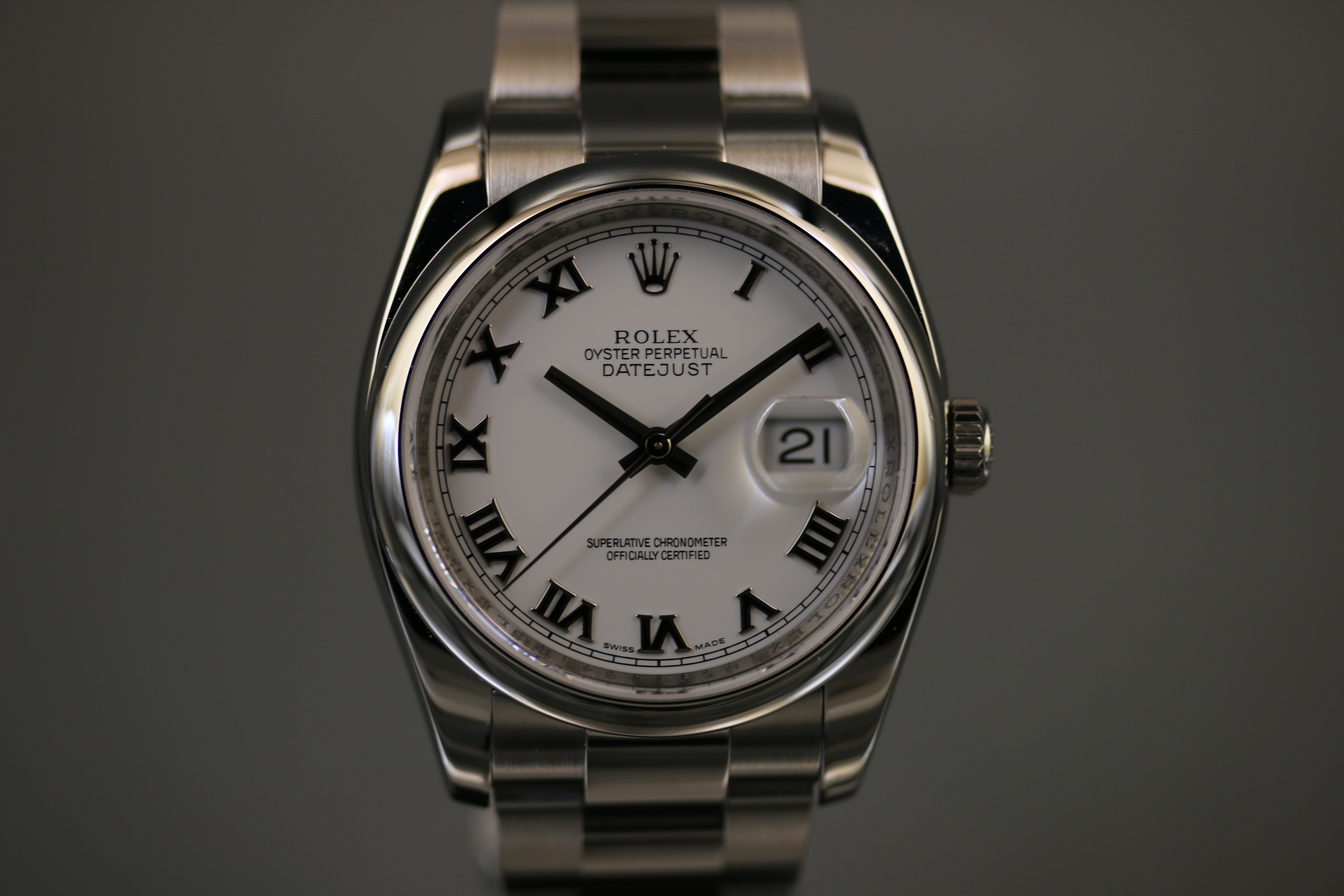 デイトジャスト 116200 M番 Raising time （ライジングタイム）