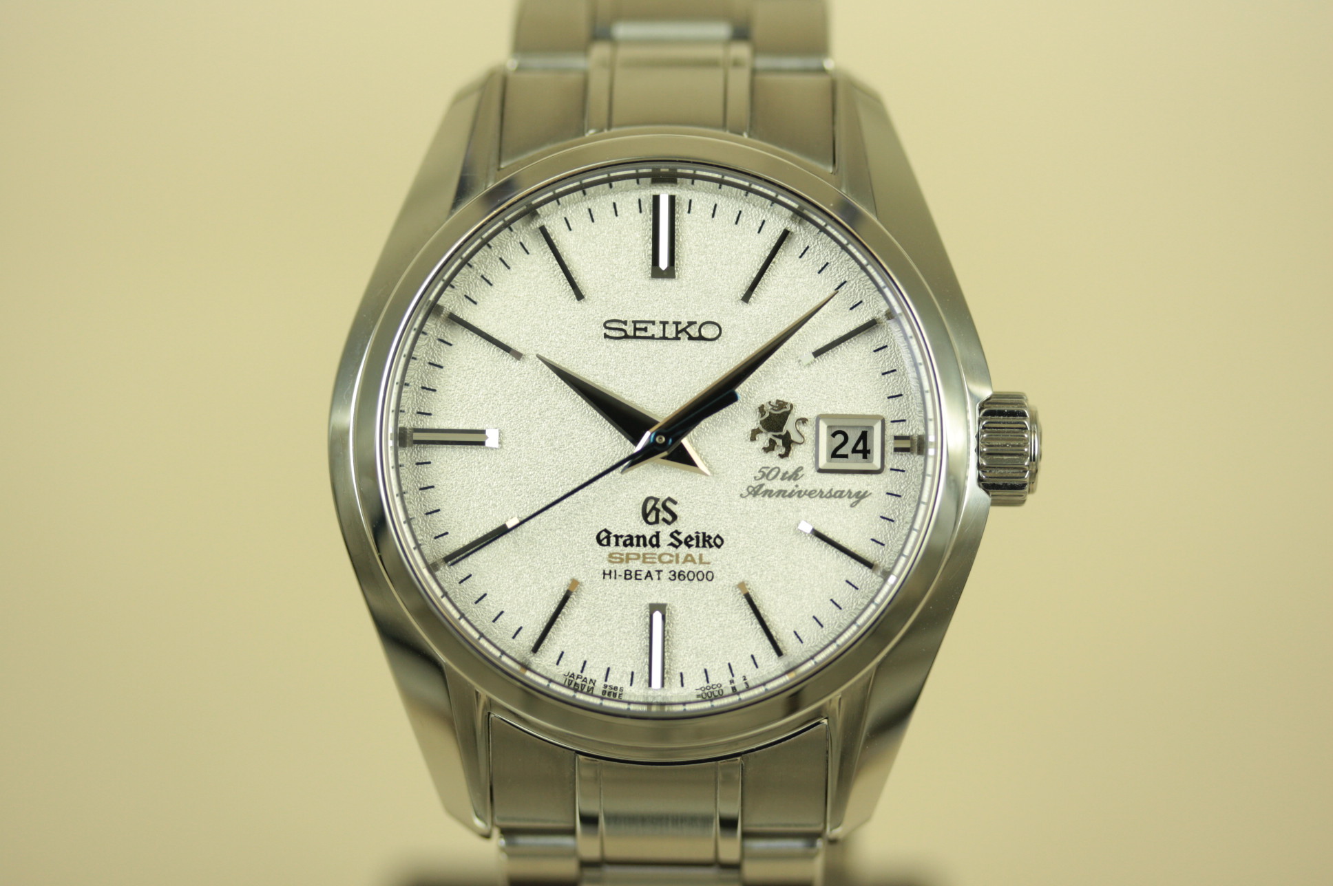グランドセイコー50周年 メカニカルハイビート SBGH015　SOLD
