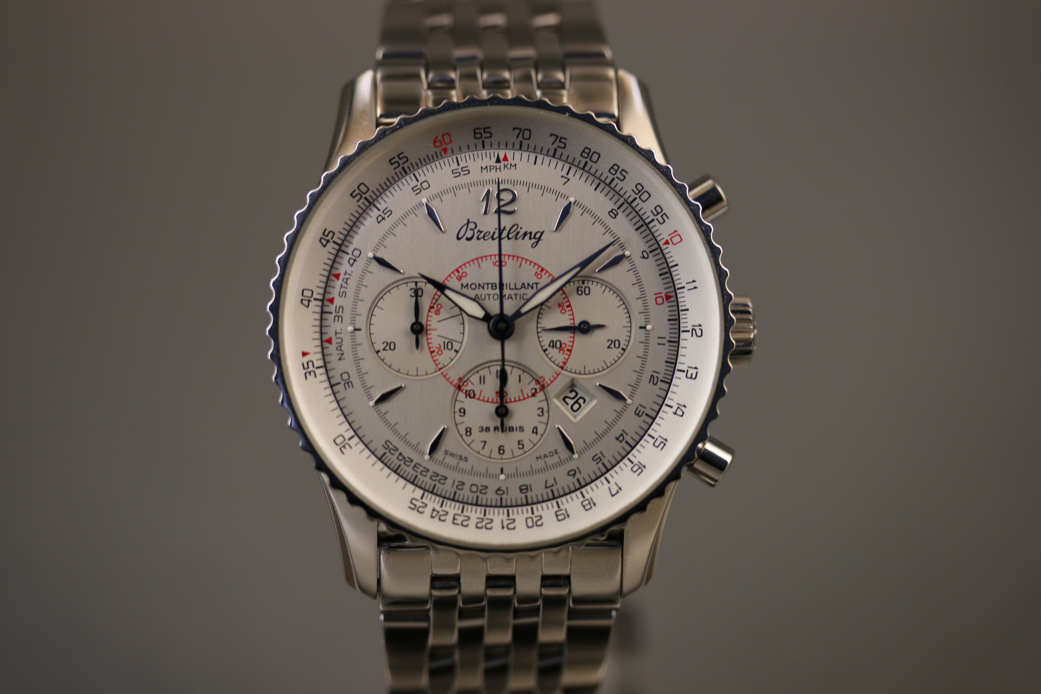 ブライトリング モンブリラン A41330 Raising time （ライジングタイム） 