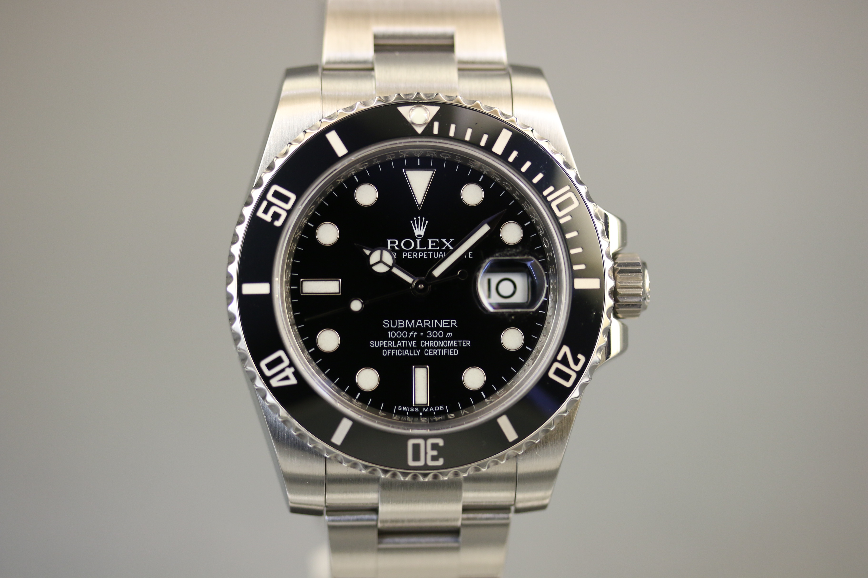 サブマリーナデイト　116610LN  V番 SOLD