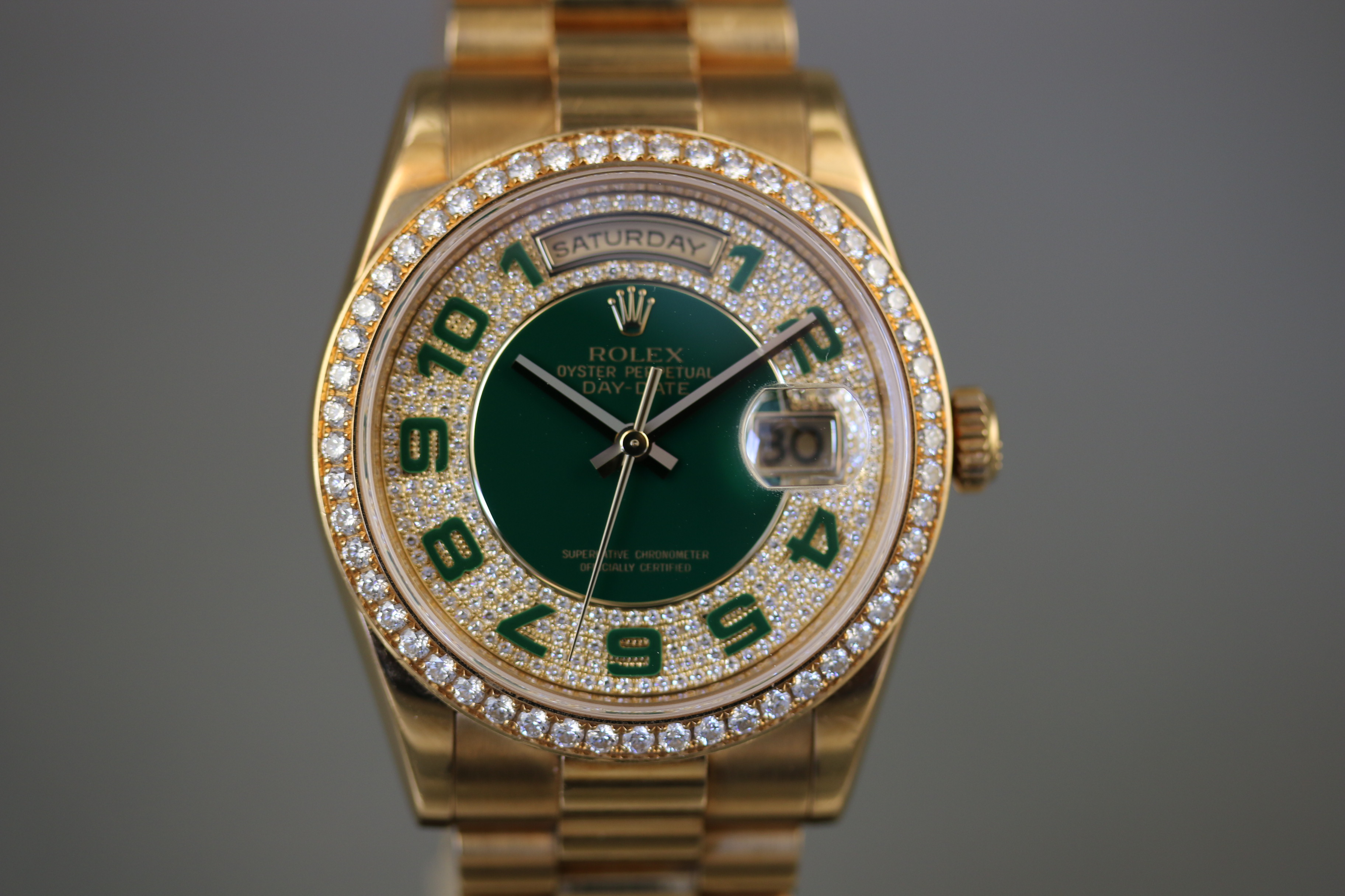デイデイト 118348ZEA Z番 SOLD Raising time （ライジングタイム）
