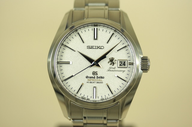 グランドセイコー50周年 メカニカルハイビート SBGH015　SOLD