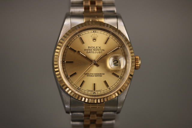 ロレックス 16233 金属ベルト 4コマ ROLEX DATEJUST 16233 4コマ Yahoo
