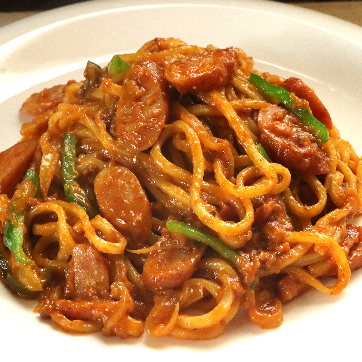 ナポリタン　カレー