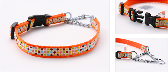 ラロック アミット バックル付きの装着しやすいハーフチェーンカラー M