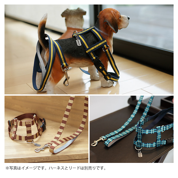 【メール便のみ送料無料】ラロック MBD スリーディ ハーネス Mサイズ 中型犬用ハーネス (メール便可 ギフト包装可)
