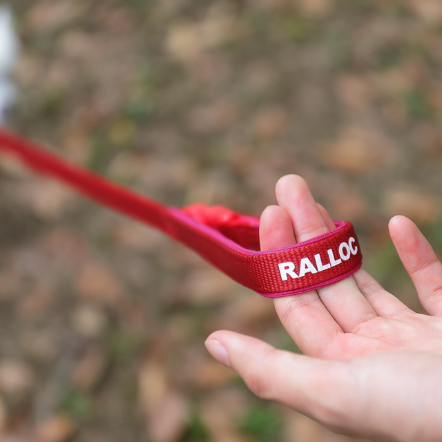 犬のリード HEINR BENDAL 赤い犬用リード