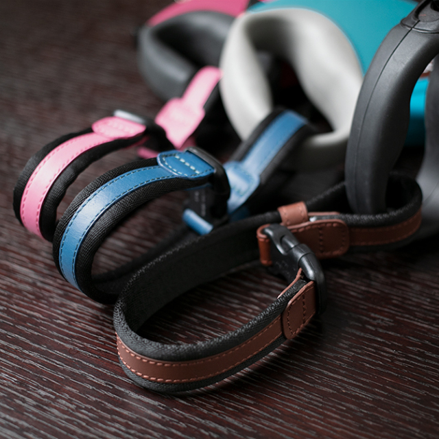 ラロック 伸縮リード用ストラップ フリーハンドストラップ LV 革タイプ