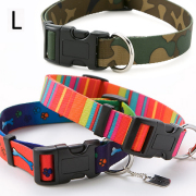 犬 首輪 ラロック ソフトタッチカラー Lサイズ 大型犬用首輪