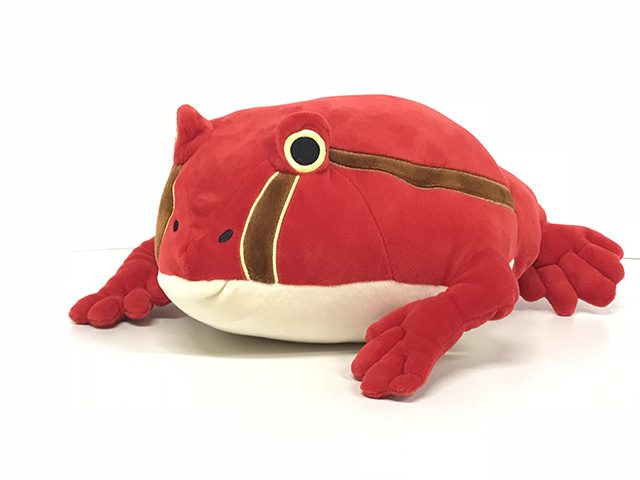 ふわふわぬいぐるみ サビトマトガエル