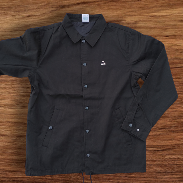 花とカエル雑貨【rana】LOGO コーチジャケット