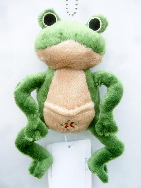 カエル ぬいぐるみキーチェーンBE