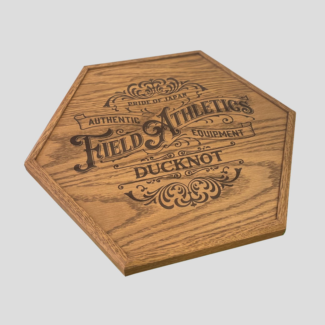 予約受付中＞DUCKNOT 三脚テーブル 天然木製 FIELD ATHLETICS(天板のみ