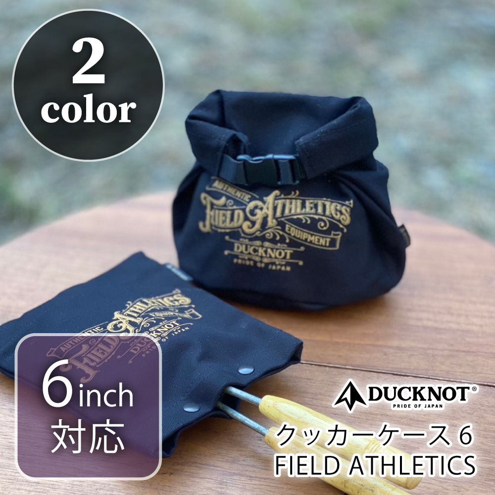 クッカーケース6 FIELD ATHLETICSロゴ DUCKNOT