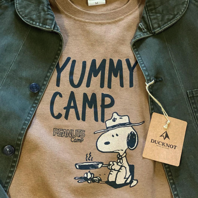 スヌーヒ ースキレットtシャツ