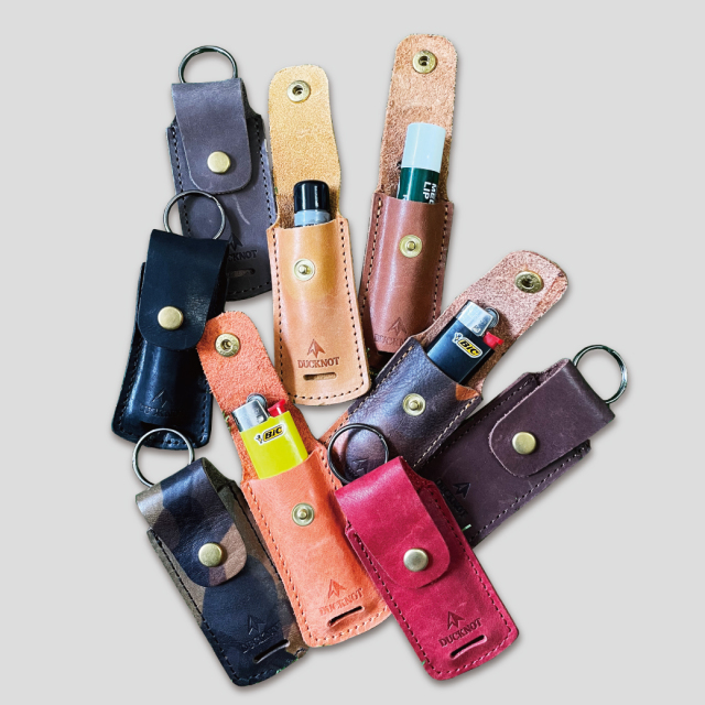 レザーリップケース マグネット付き DUCKNOT