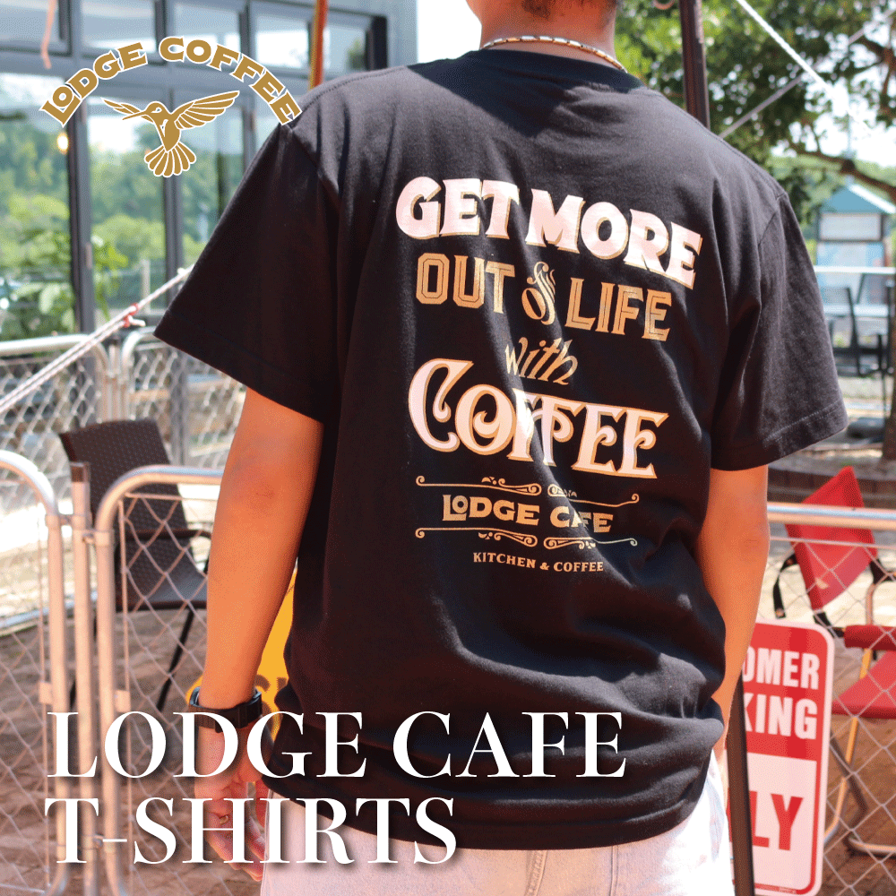 ＜送料無料＞LODGECAFE　バックプリントTシャツ