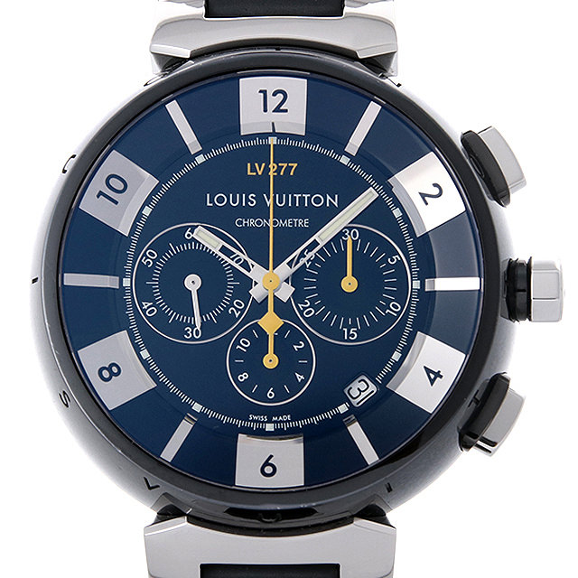 タンブール イン ブラック オートマティック クロノグラフ LV277 Q114K0 メイン画像