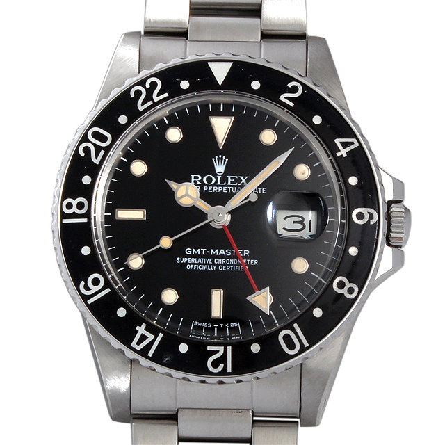 16750 ロレックス(ROLEX) GMTマスター 黒ベゼル 中古品 | 東京・大阪の
