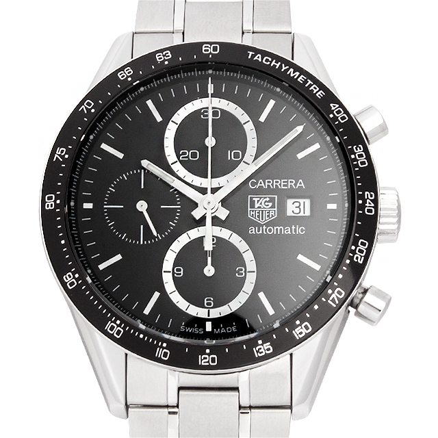 タグホイヤー カレラ タキメーター クロノグラフ CV2010.BA0786 中古 メンズ