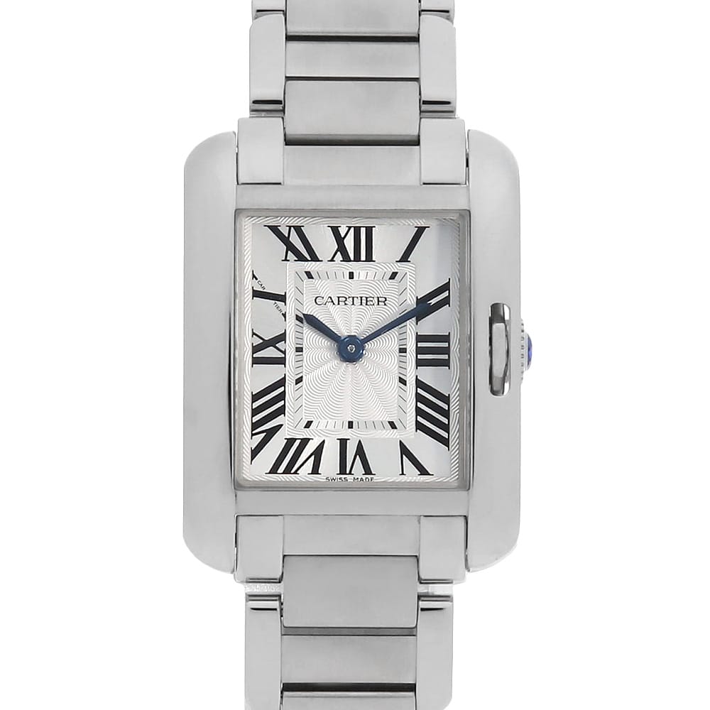 カルティエ タンクアングレーズ W5310022 レディース 中古