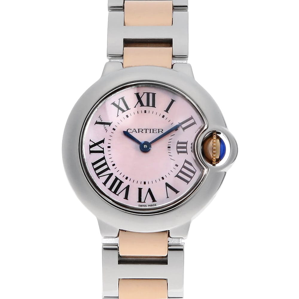 カルティエ バロンブルー W6920034 レディース 中古