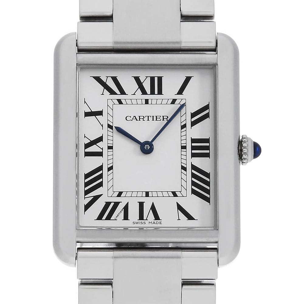 カルティエ タンクソロ W5200014 メンズ 中古