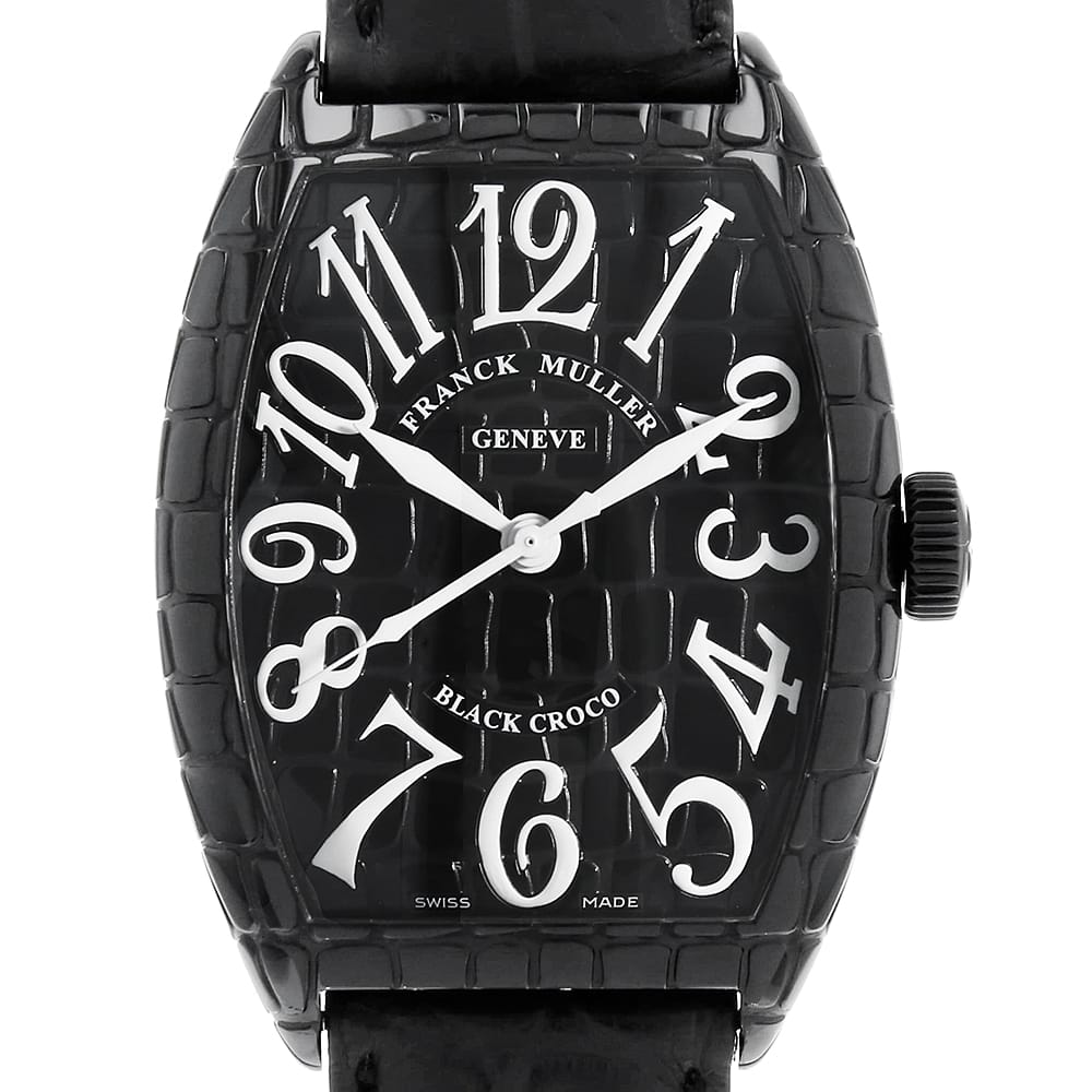 フランクミュラー トノーカーベックス 8880SC BLK CRO AC メンズ 中古