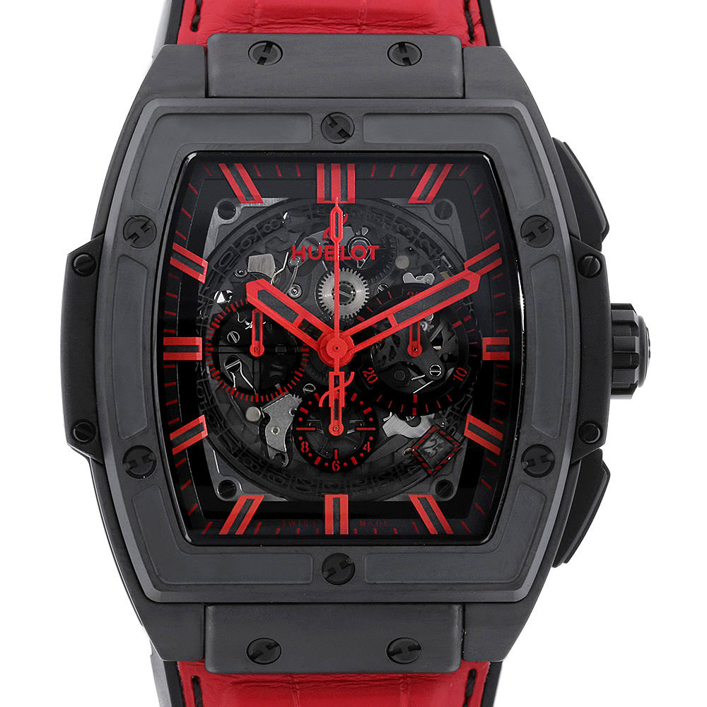 スピリット オブ ビッグバン オールブラックレッド ブティック限定 601.CR.0130.LR メイン画像