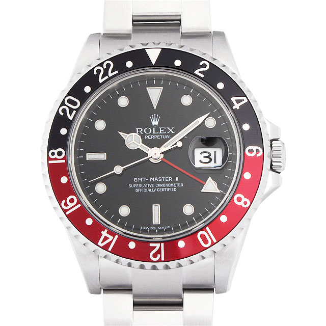 GMTマスターII 赤黒ベゼル 16710 メイン画像