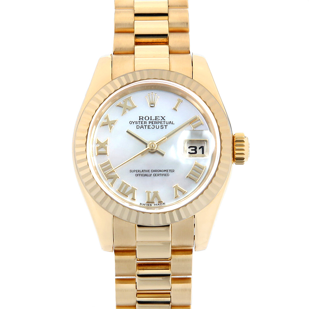 ロレックス デイトジャスト 179178NR レディース 中古