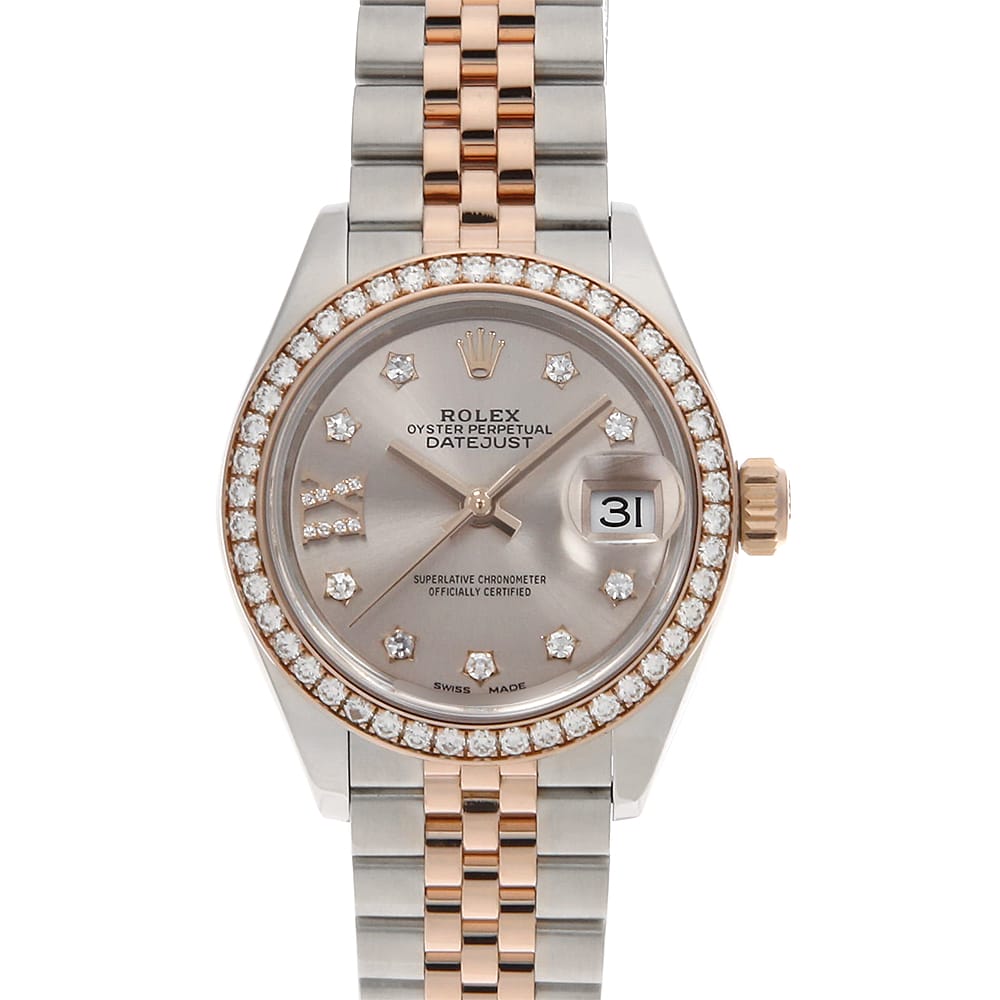 ロレックス デイトジャスト 279381RBR レディース 中古