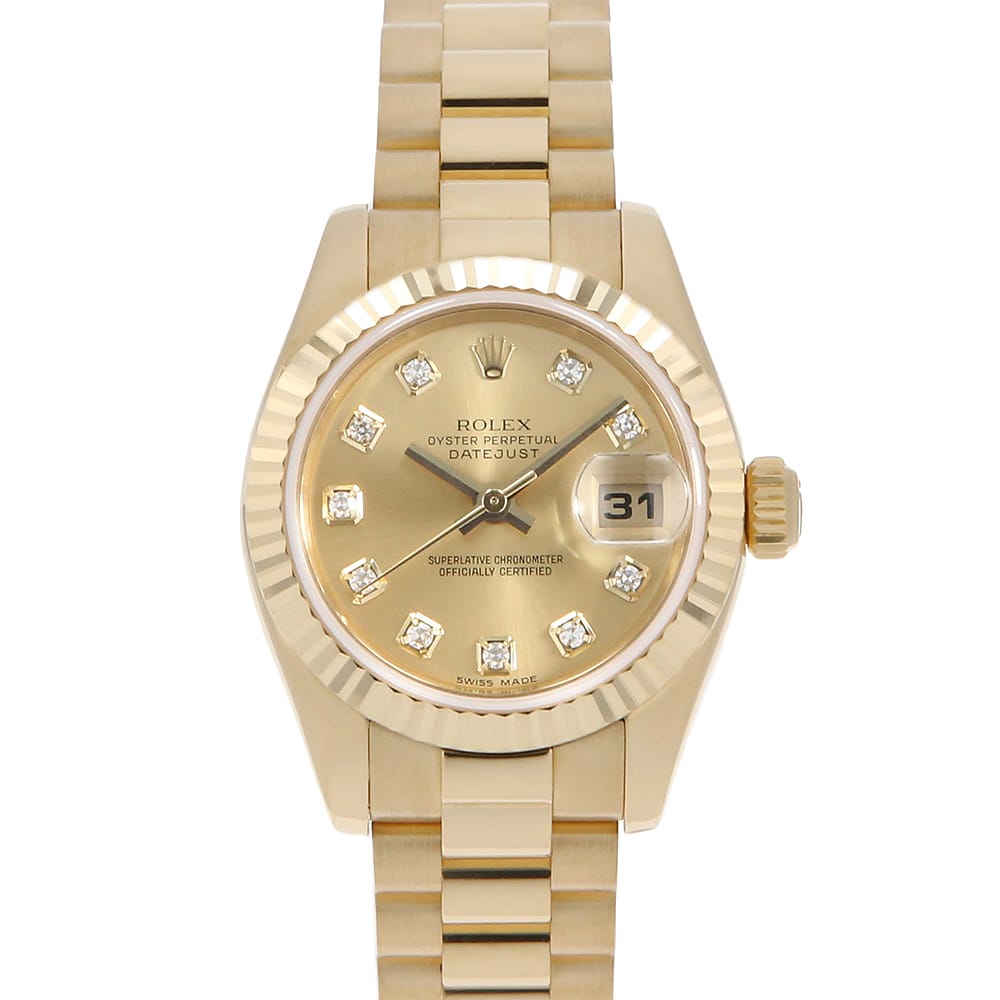 ロレックス デイトジャスト 179178G レディース 中古