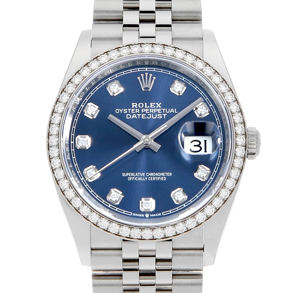 ロレックス デイトジャスト 126284RBR メンズ 中古