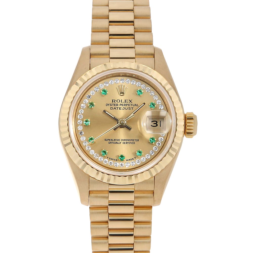 ロレックス デイトジャスト 69178LE レディース 中古