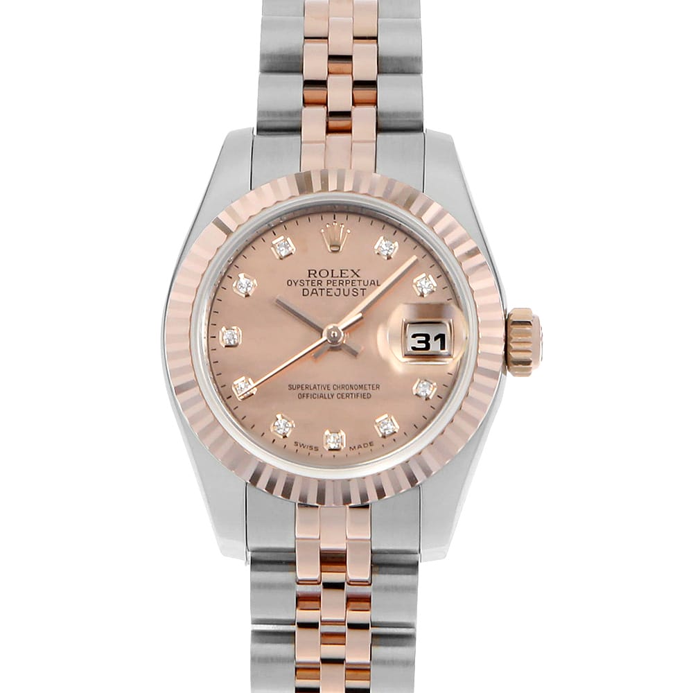 ロレックス デイトジャスト 179171NG レディース 中古