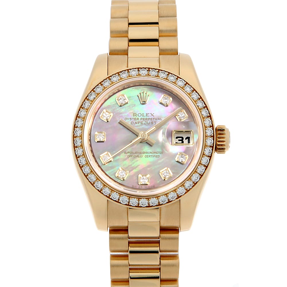 ロレックス デイトジャスト 179138NG レディース 中古