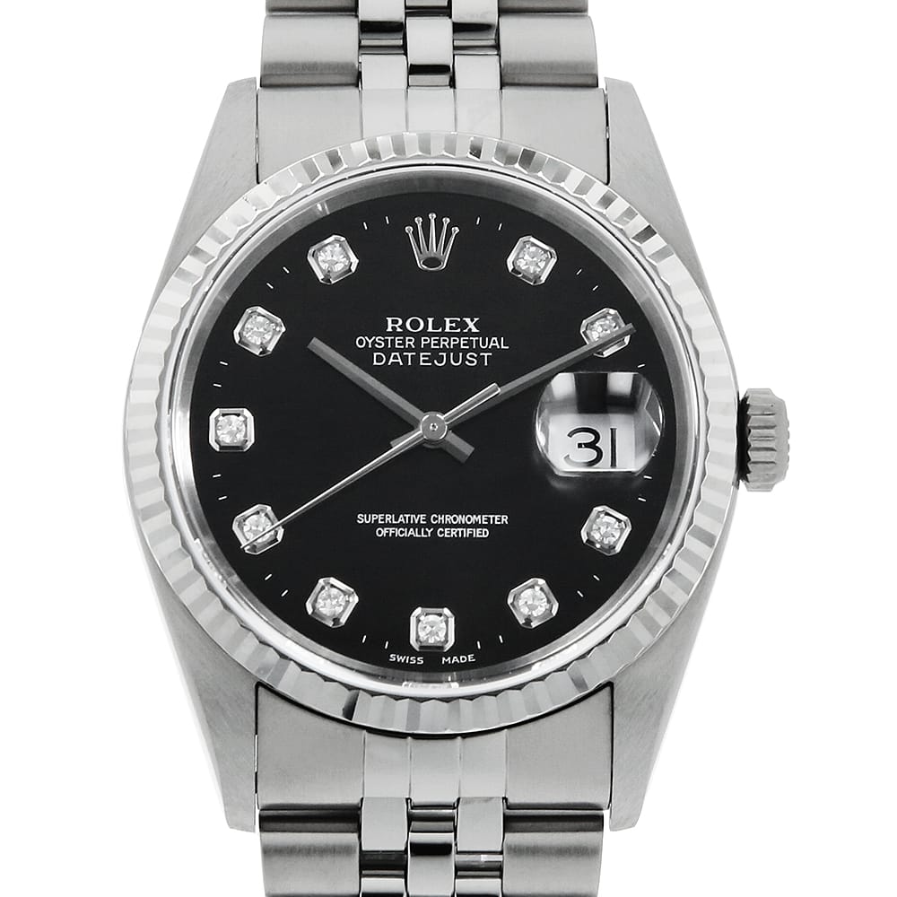 ROLEX Datejust 16234G Men's Used