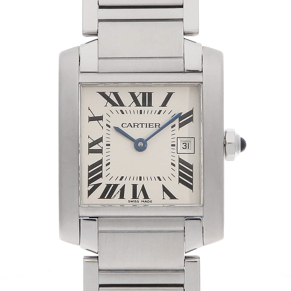 Cartier Tank Francaise W51011Q3 Boys (Unisex) Used
