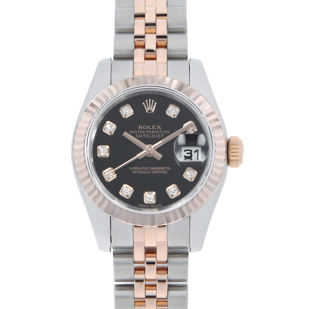 ロレックス デイトジャスト 179171G レディース 中古