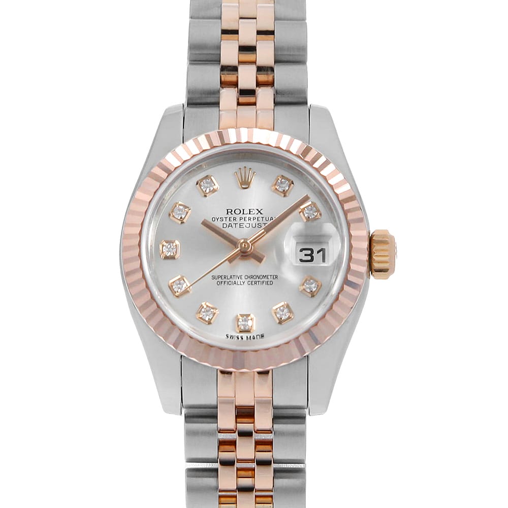 ロレックス デイトジャスト 179171G レディース 中古