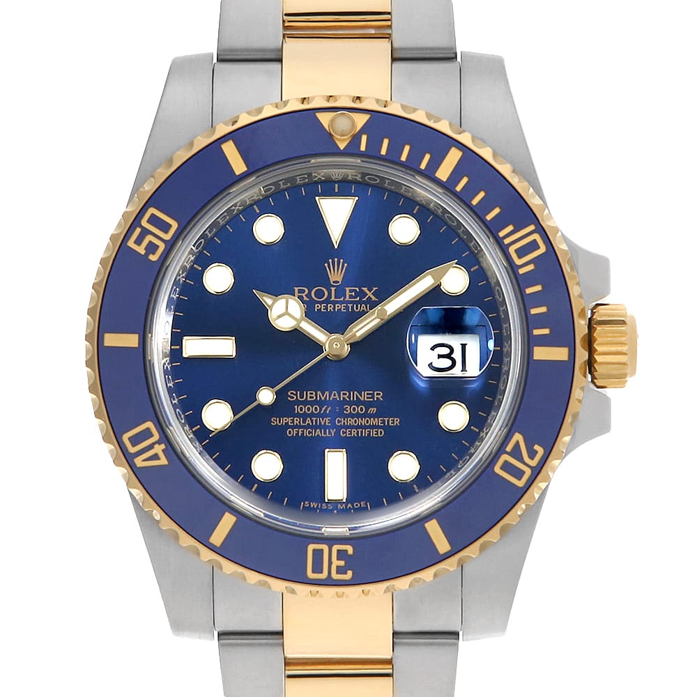 ロレックス サブマリーナ 116613LB メンズ 中古