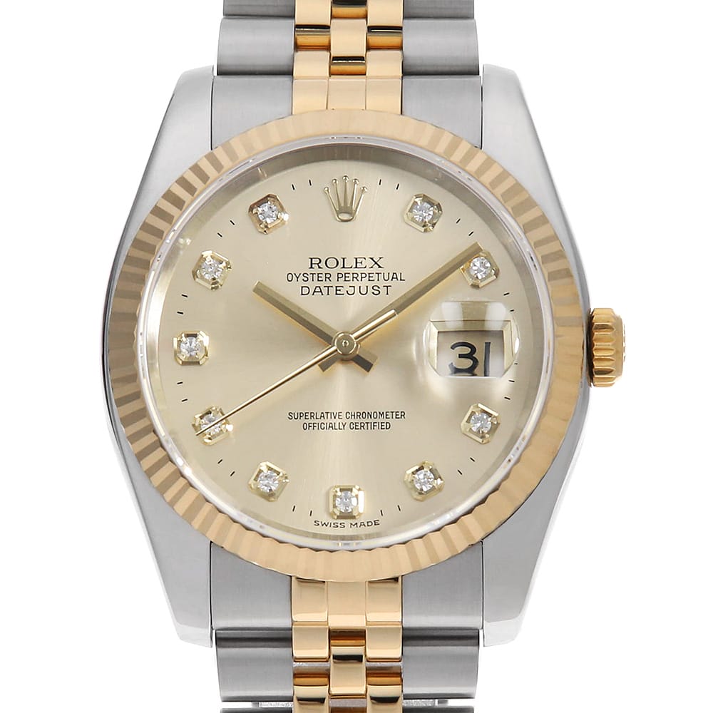 ロレックス デイトジャスト 116233G メンズ 中古