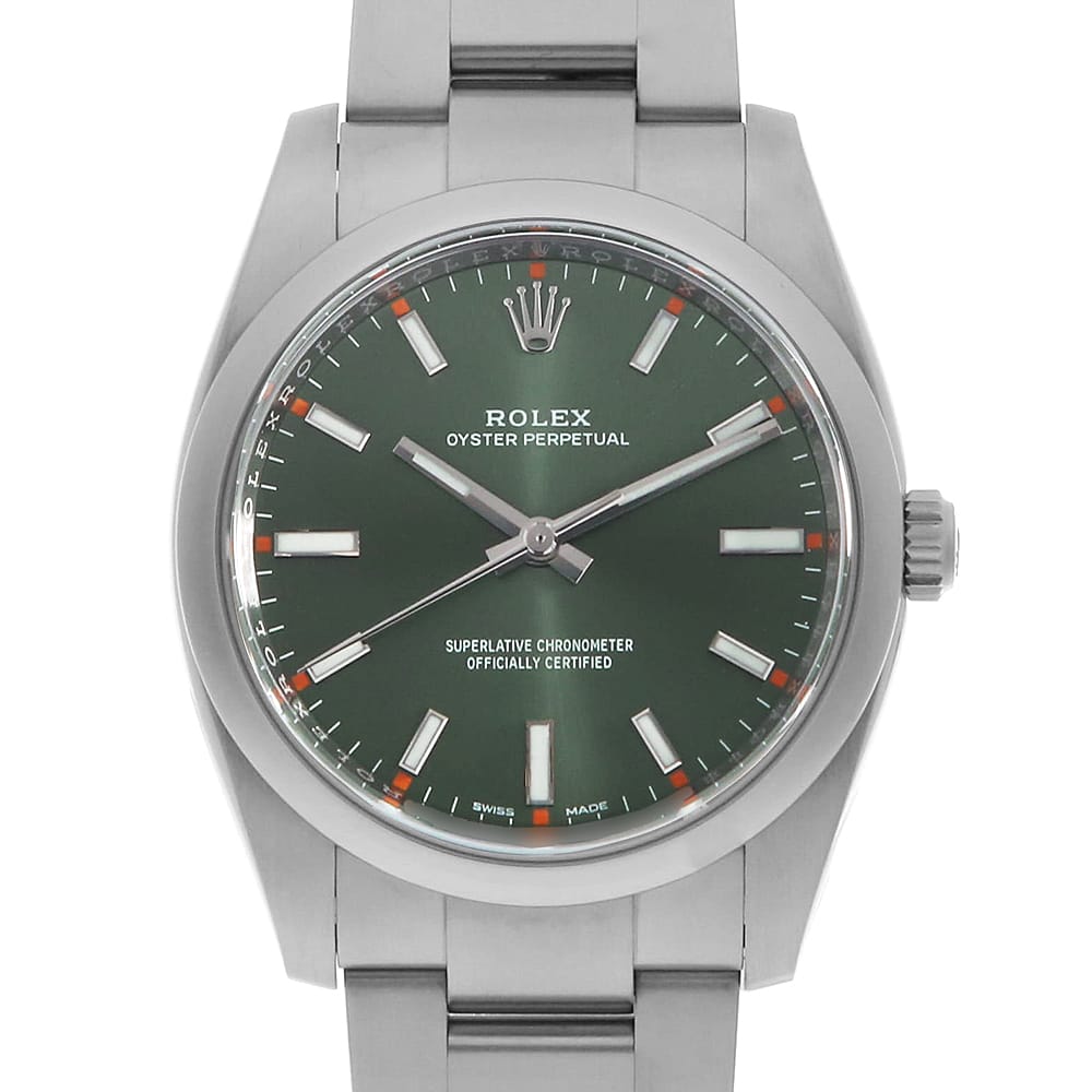 ロレックス オイスターパーペチュアル 114200 メンズ 中古
