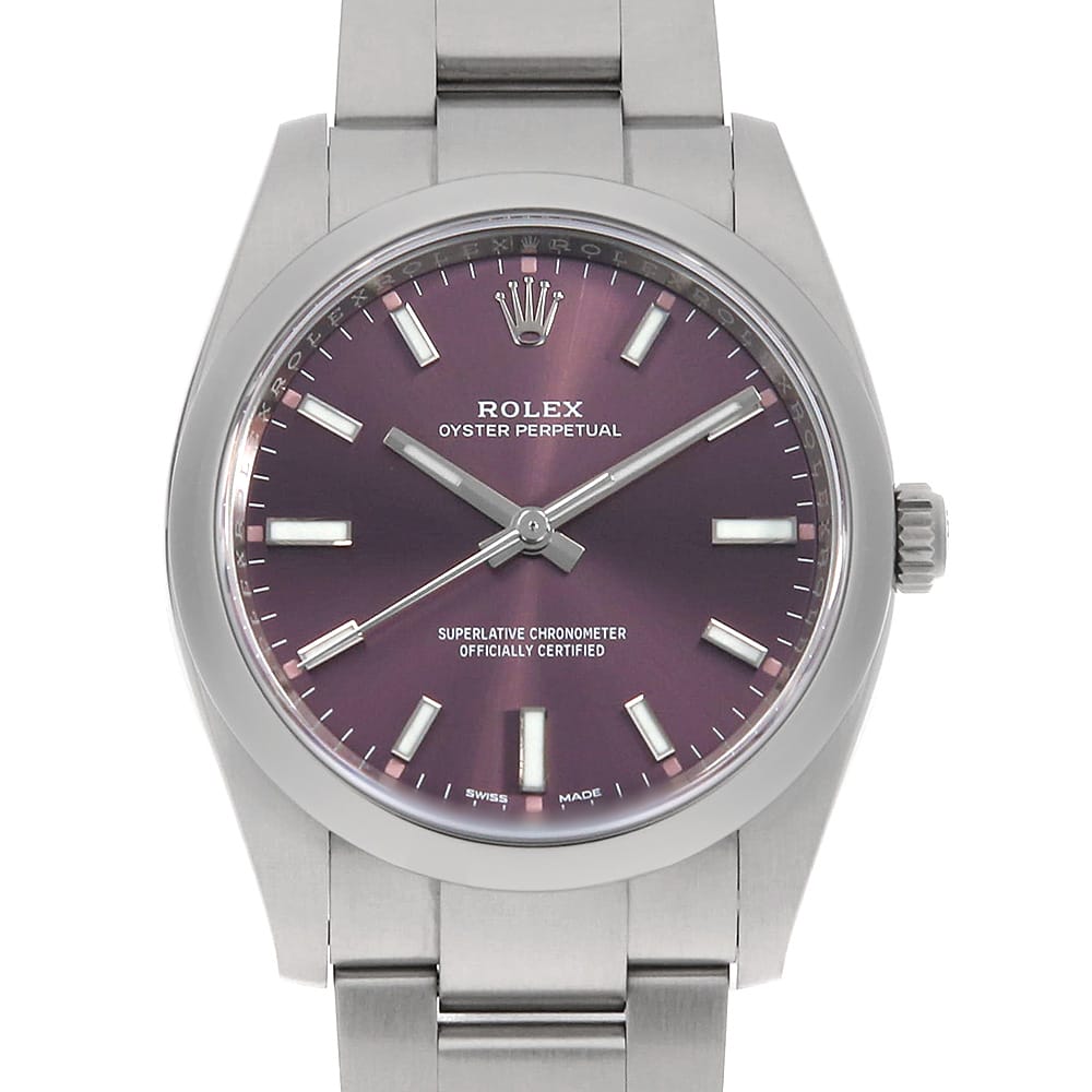 ロレックス オイスターパーペチュアル 114200 メンズ 中古