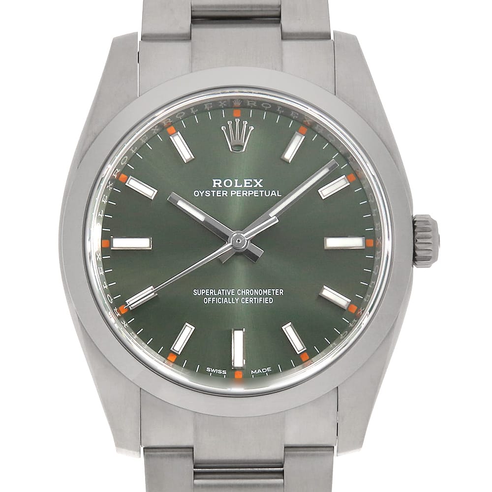 ロレックス オイスターパーペチュアル 114200 メンズ 中古