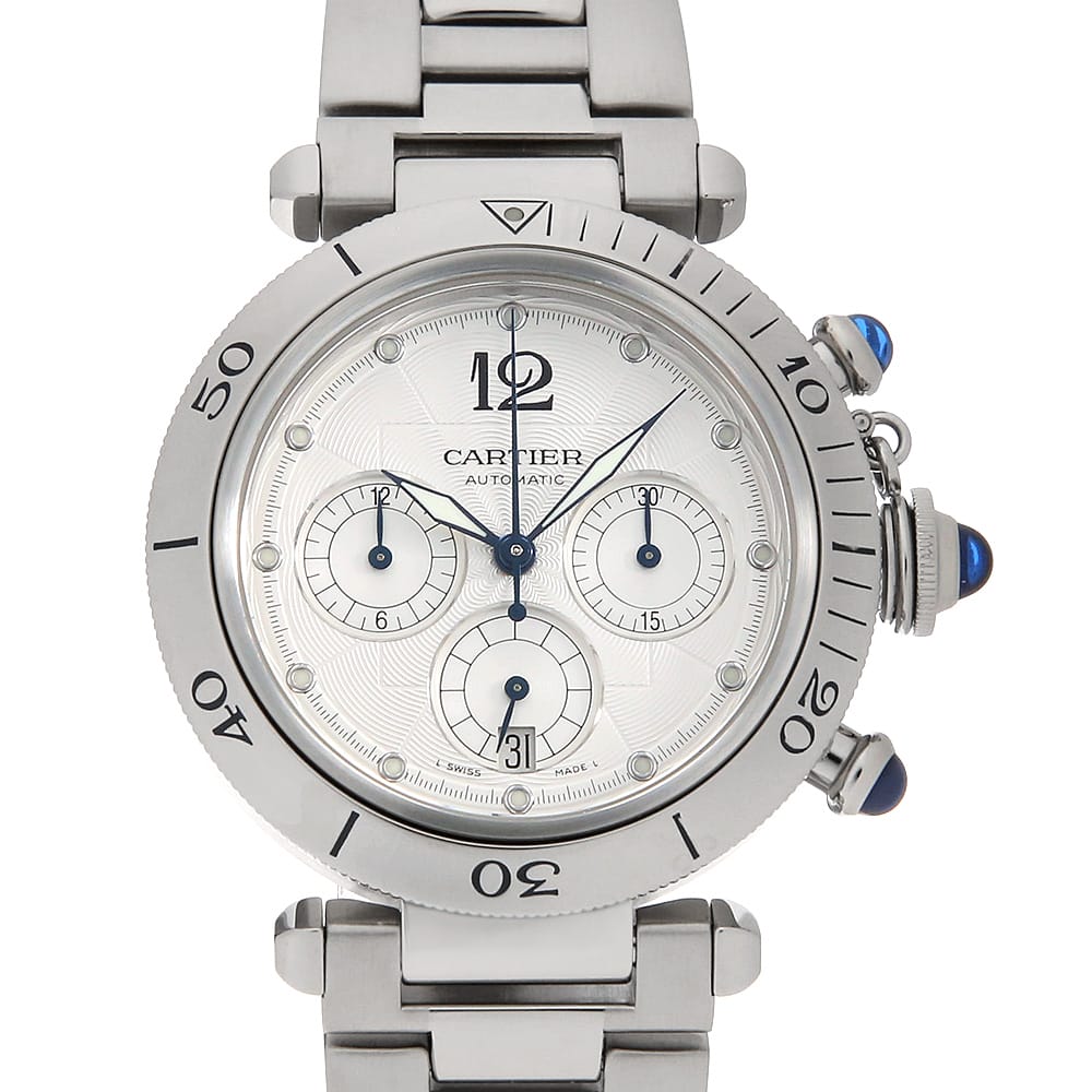 カルティエ パシャ W31030H3 メンズ 中古