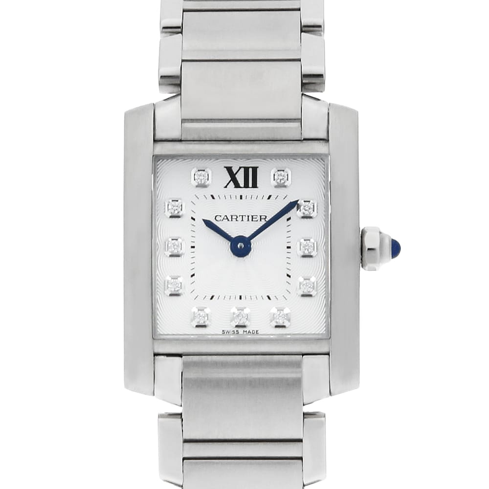 カルティエ タンクフランセーズ WE110006 レディース 中古